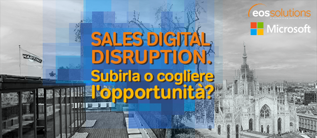 Sales Digital Disruption: partecipa all'evento esclusivo
