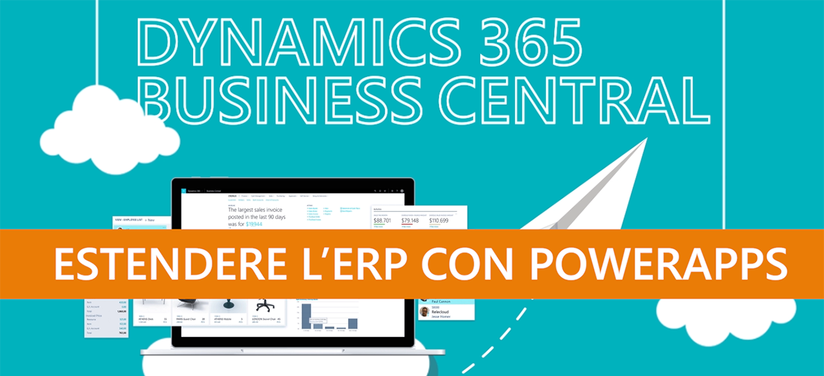 Dynamics 365 Business Central: estensione con PowerApps