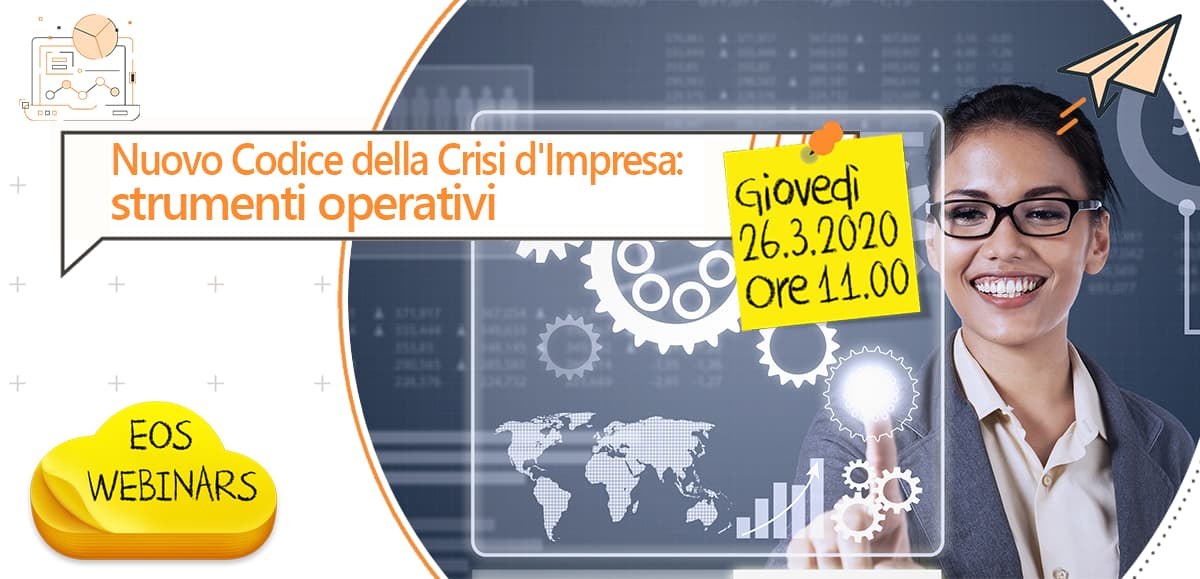 Webinar: nuovo Codice della Crisi d'Impresa