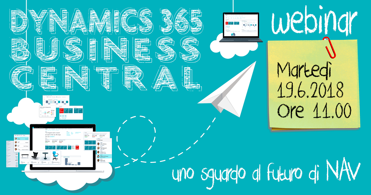 Webinar: Microsoft Dynamics 365 Business Central, uno sguardo al futuro di NAV