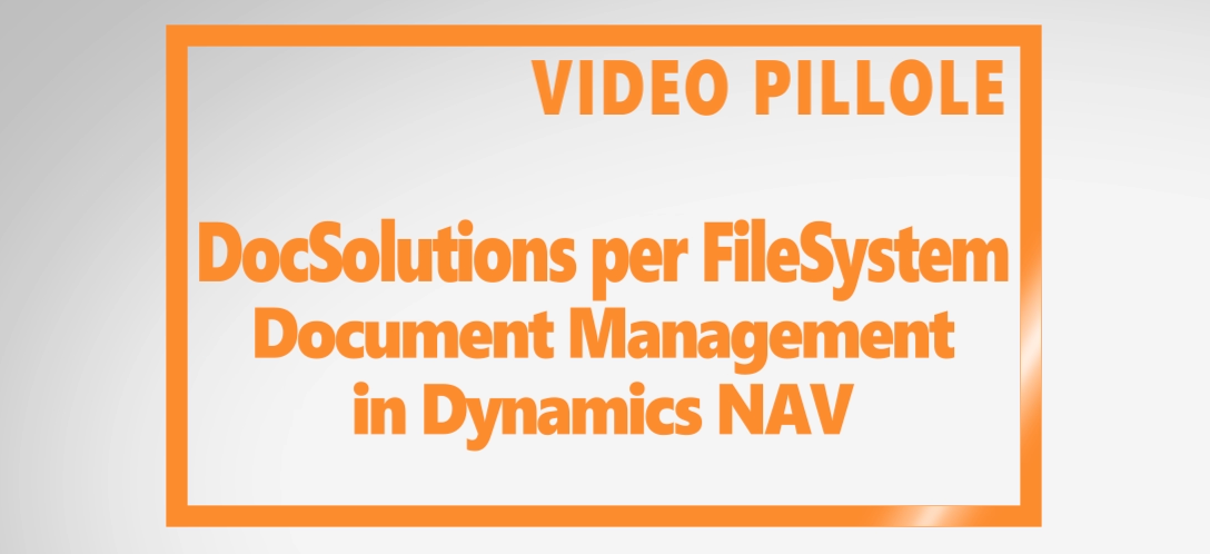 DocSolutions per FileSystem