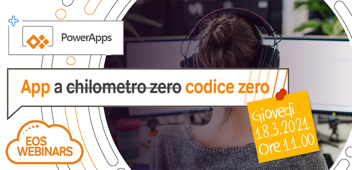 Webinar: app a codice zero con Microsoft PowerApps