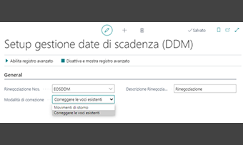 Due dates management for Italy per Business Central: funzionalità dell'app