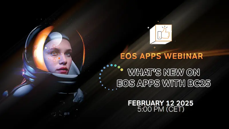 What's new on EOS Apps with BC25